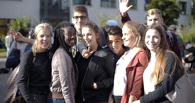 Schülergruppe